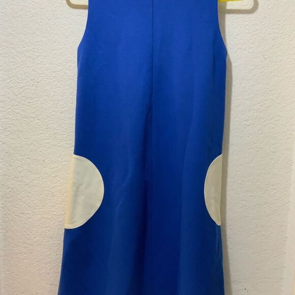 Lisa Perry 100% cotton a line dress size 4 made in USA - Picture 6 of 11